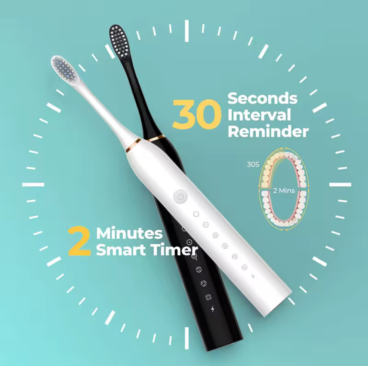 6-Mode Electric Toothbrush